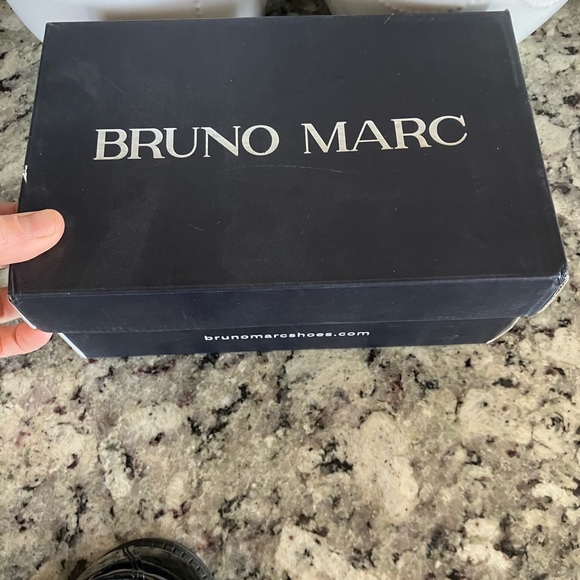 Bruno Marc Black Kids\' Classic Oxfords Dress Shoes 10T